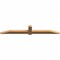Ekena Millwork Eugene Smooth Timber Gable Bracket, Western Red Cedar, 96"W x 16"H x 3 1/2"D x 5 1/2"F, 4/12 Pitch GBW096X16X0406EUG00SWR - alternate 3